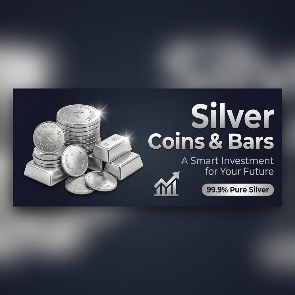 Silver Coins & Bars – A Smart Investment for Your Future
